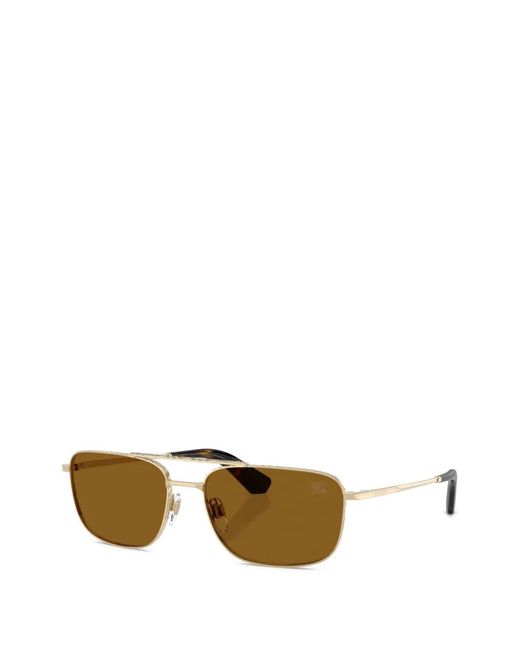Burberry Metallic Pilot-Frame Sunglasses for men