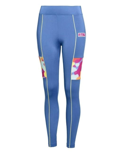 Leggings Con Inserti di PUMA in Blue