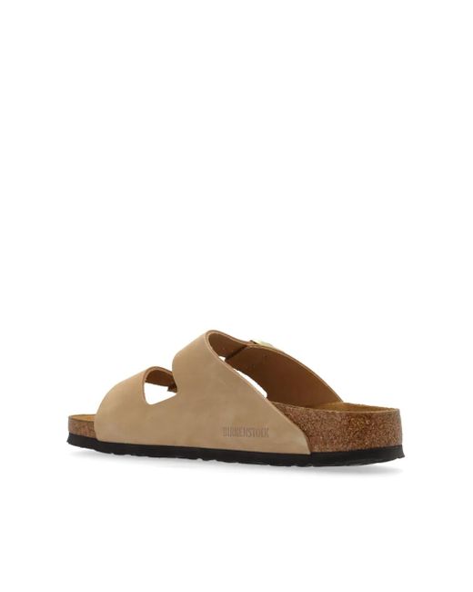Sandales Arizona En Cuir Birkenstock en coloris Natural