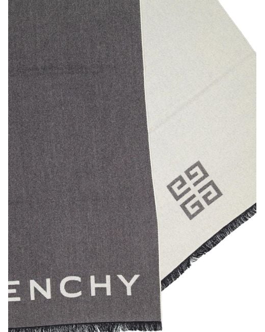 Givenchy Black Logo Scarf