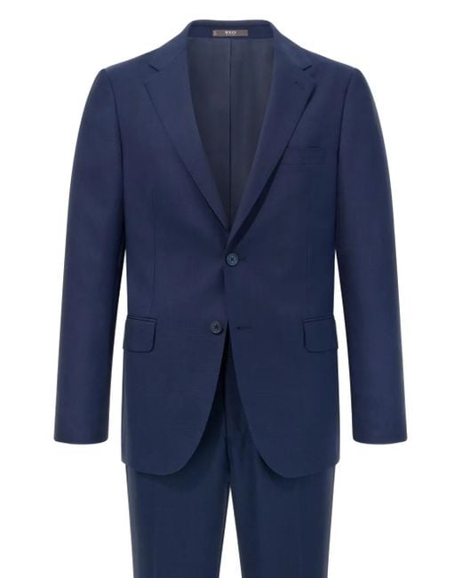 Boggi Blue Prince Of Wales Check-pattern Suit for men