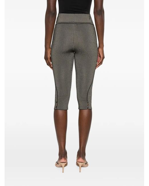 Jacquemus Sera Cropped Legging in het Gray