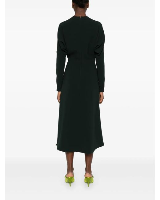 Victoria Beckham Black Long Sleeve Dress