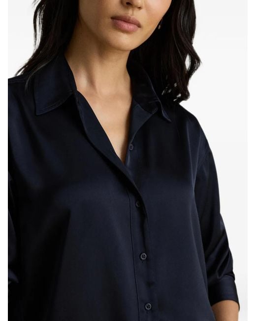 Ralph Lauren Blue Buttoned Placket Shirt