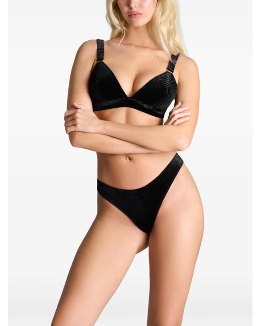Maison Close Black String Rococo X Scandale