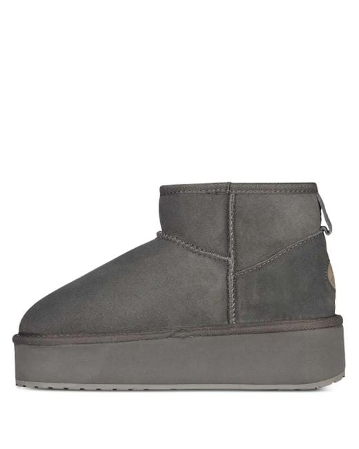 Bottines À Plateforme EMU en coloris Gray