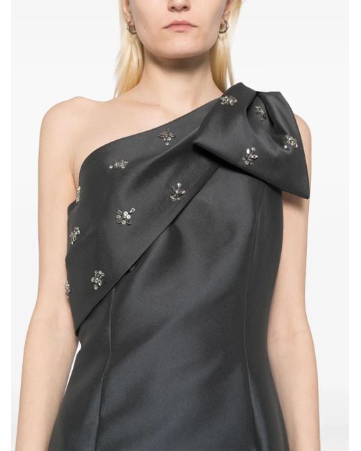 Sachin & Babi Black Olivia Gown