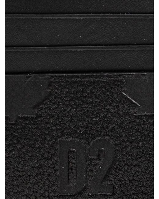 Portacarte di DSquared² in Black da Uomo