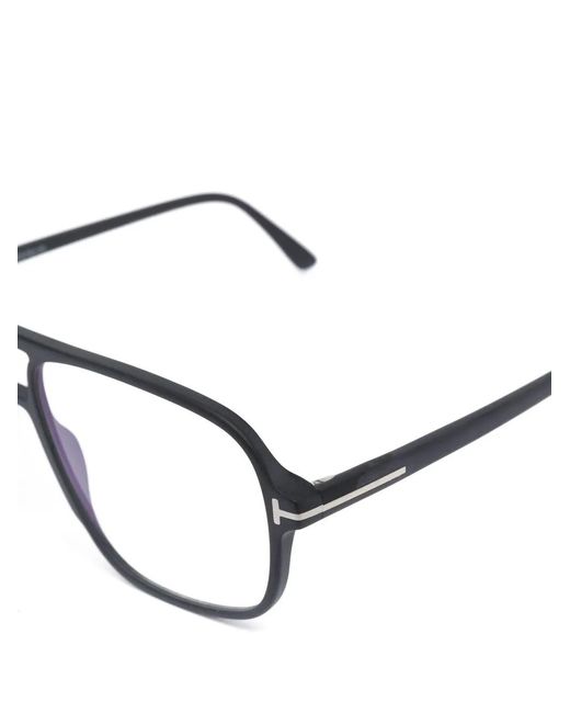 Tom Ford Blue Ft5737-B Pilot-Frame Glasses for men