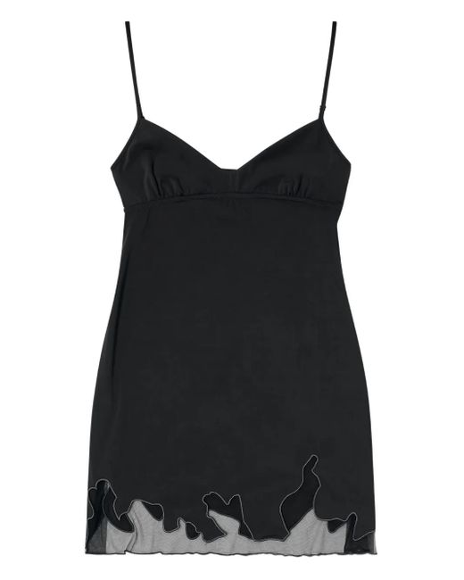 DIESEL Black D-Inlay-R1 Mini Dress