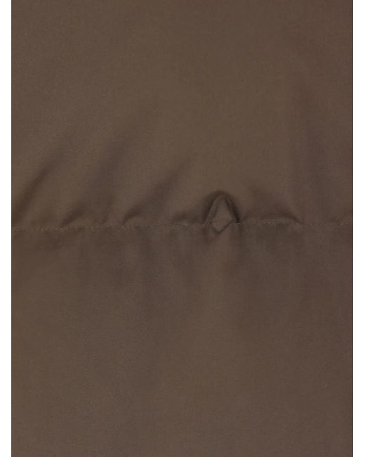 Miu Miu Gewatteerde Bodywarmer in het Brown