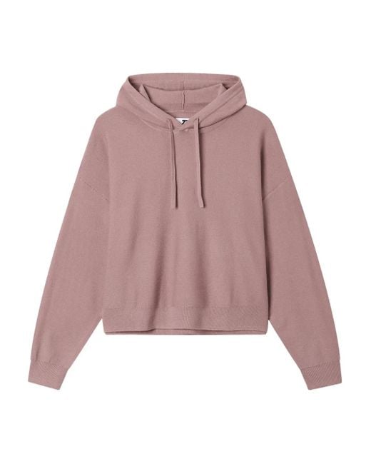Izzue Pink Drawstring Hooded Sweatshirt