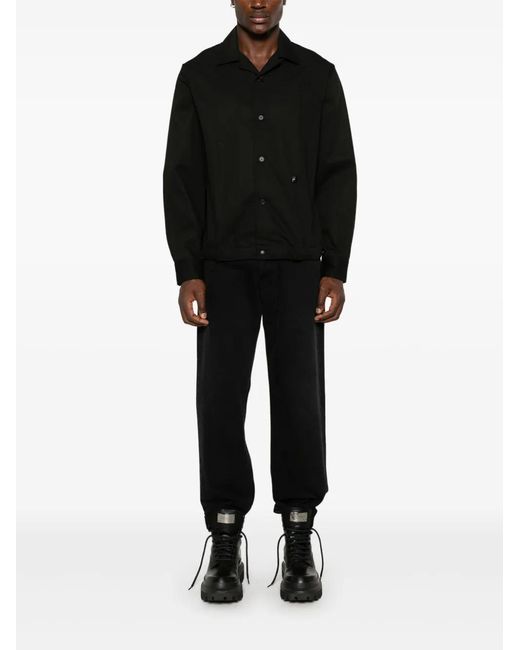 Givenchy Black 4G-Motif Poplin Jacket for men