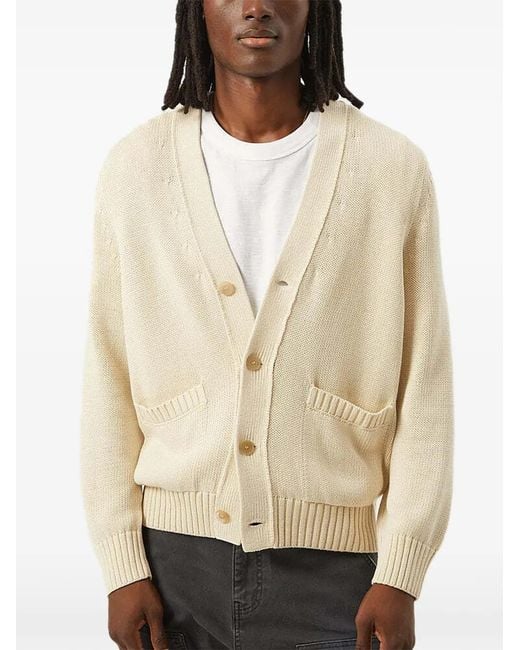Corridor NYC Natural Long-Sleeves Cardigan for men