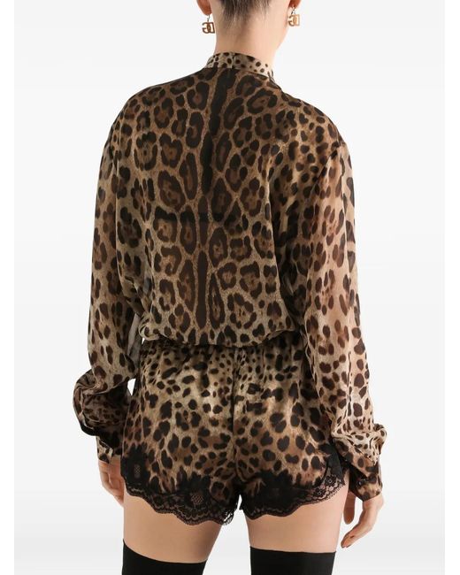 Camicia di Dolce & Gabbana in Brown