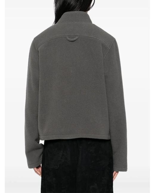 Rier Gray Fleece Castlelrock Sweatshirt for men