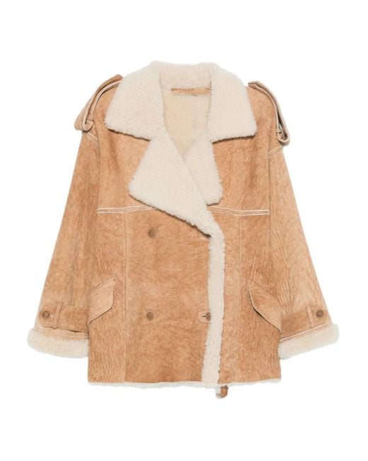 Salvatore Santoro White Double-Breasted Coat