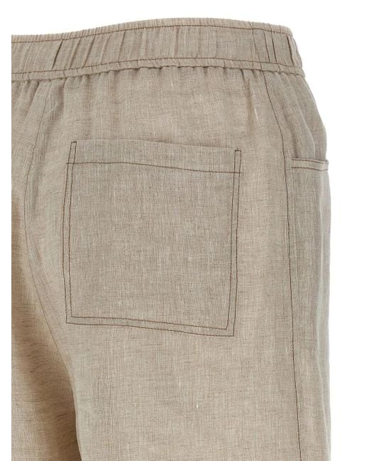 Brunello Cucinelli Monile ストレートパンツ Natural