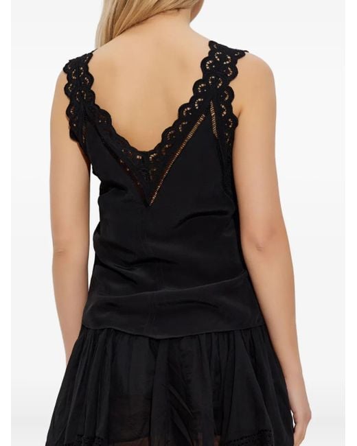 Top Smanicato di Isabel Marant in Black