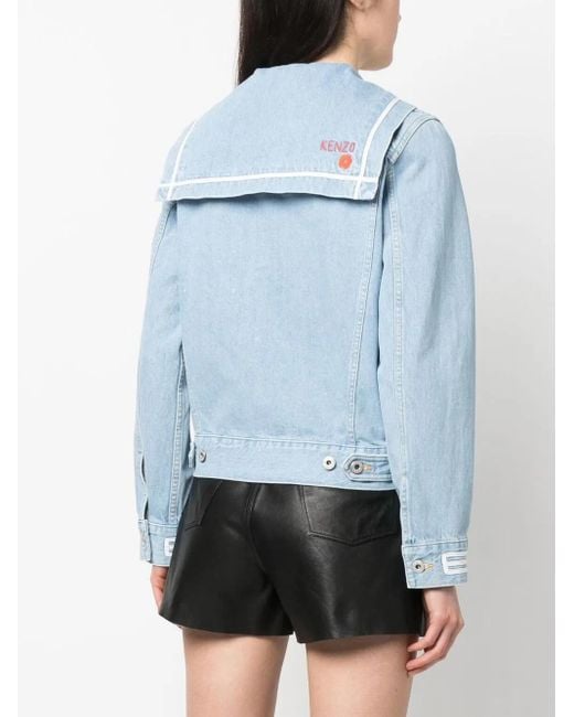 KENZO Blue Denim Cotton Jacket