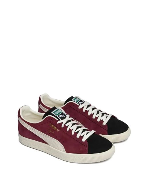 PUMA Purple Clyde Og Panelled Sneakers