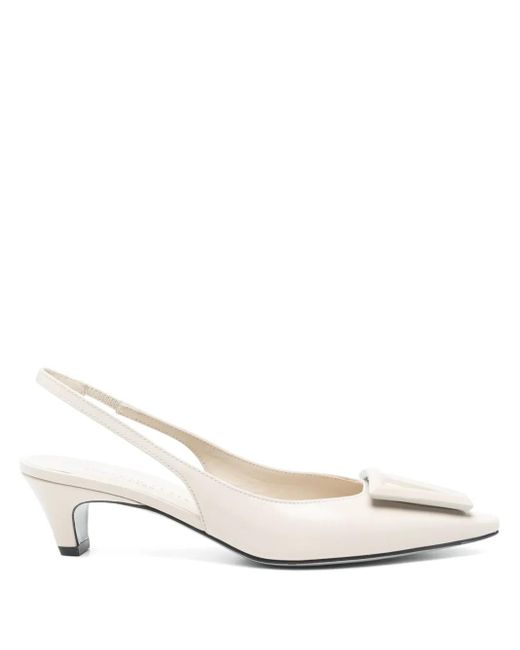 Roberto Festa White 50Mm Dorien Pumps