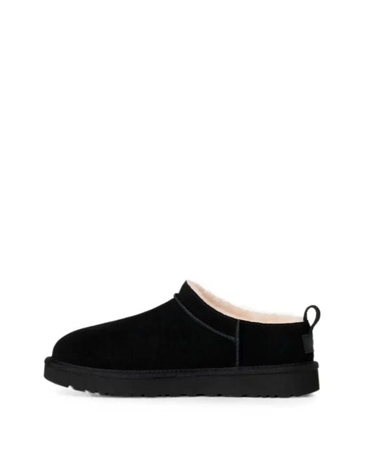 Ugg Black Classic Micro Suede Boots