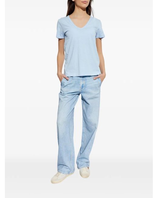 Rag & Bone Blue Elasticated Trousers