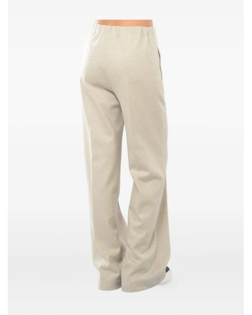 Seventy Natural Button-Fastening Trousers