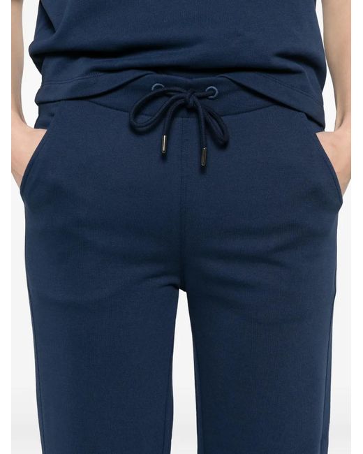 Margittes Blue Drawstring Track Pants