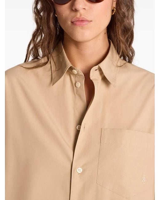 Sporty & Rich Natural Cotton Shirt