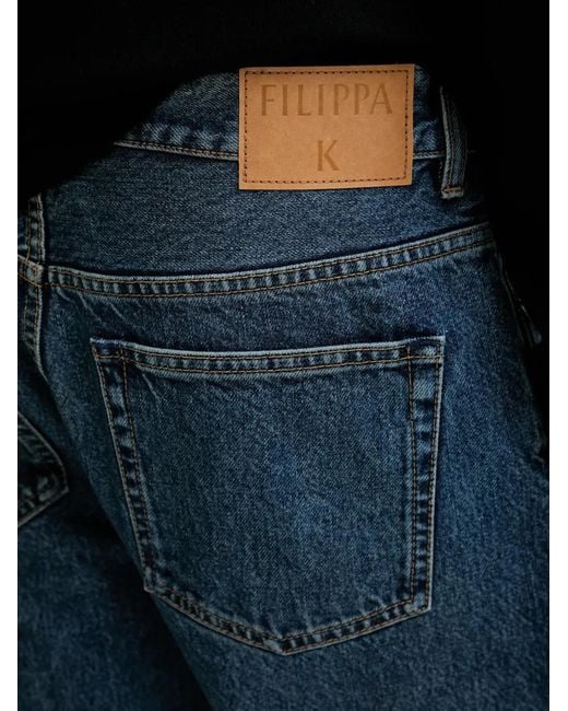 Filippa K Blue Five-Pockets Jeans for men