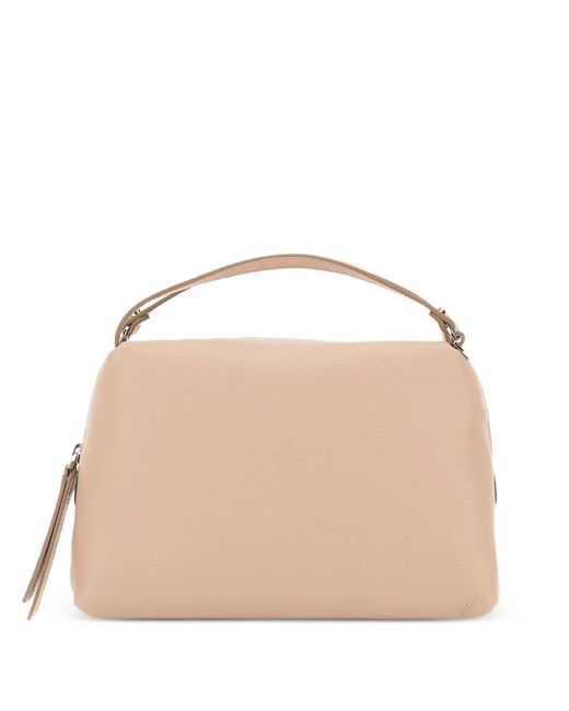 Gianni Chiarini Natural Alifa Leather Tote Bag