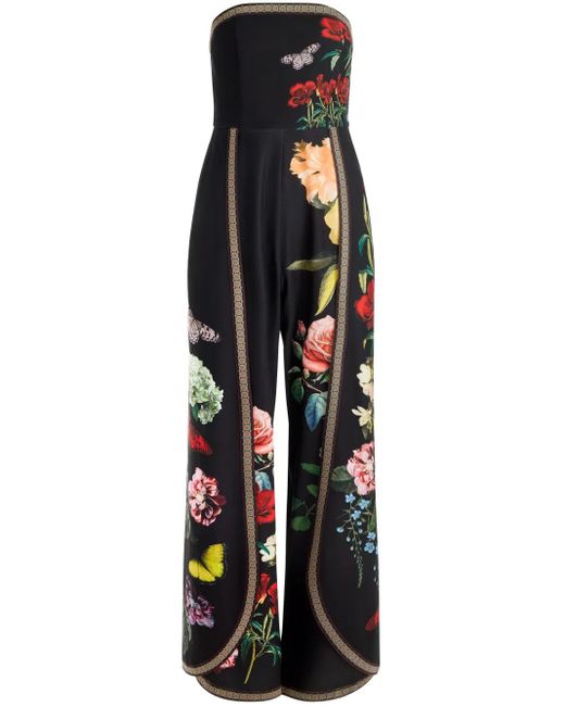 Alice + Olivia Black Berna Jumpsuit