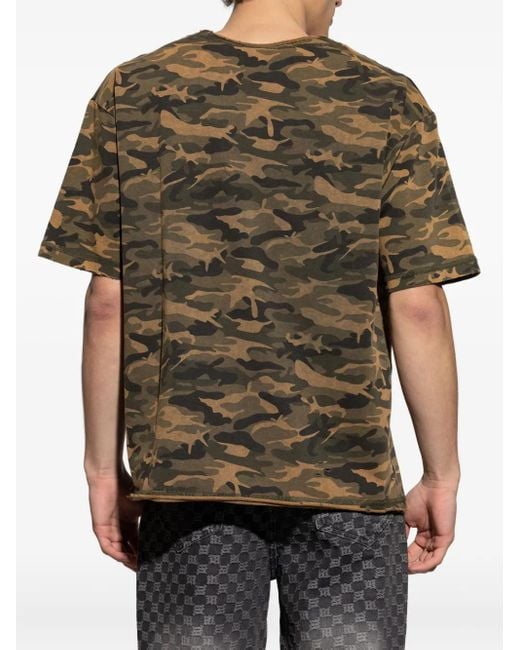 M I S B H V Green T-Shirts And Polos for men