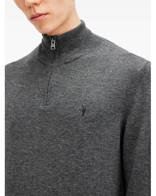 AllSaints Trui Met Wolblend in het Gray voor heren