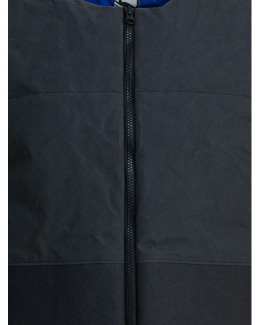 GR10K Blue Zip Padded Coat for men