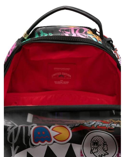 Sprayground Pac- Rugzak Met Graffiti-Effect in het Gray