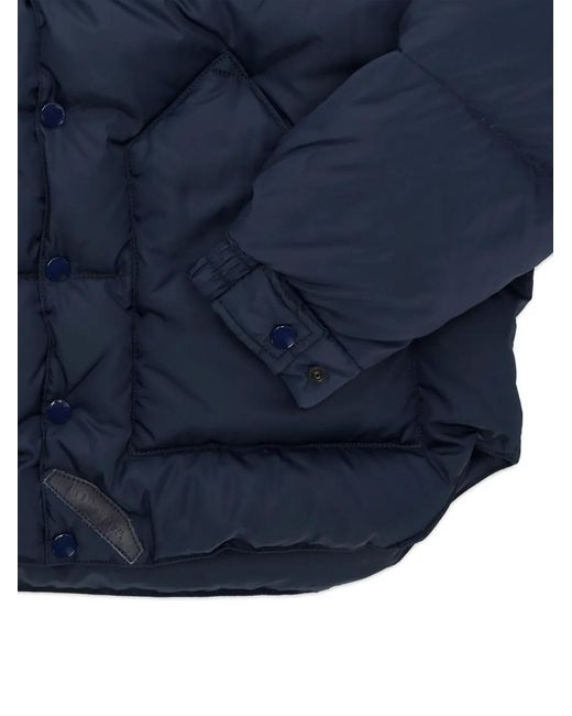 Fortela Blue Christy Shearling-Collar Jacket for men
