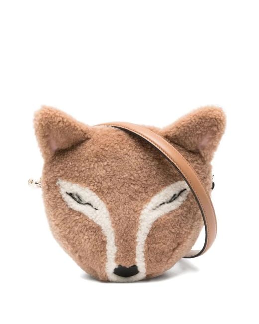 Jimmy Choo Natural Shearling Bag