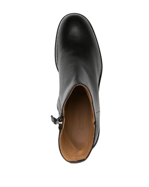 Isabel Marant Black 60mm Leather Boots