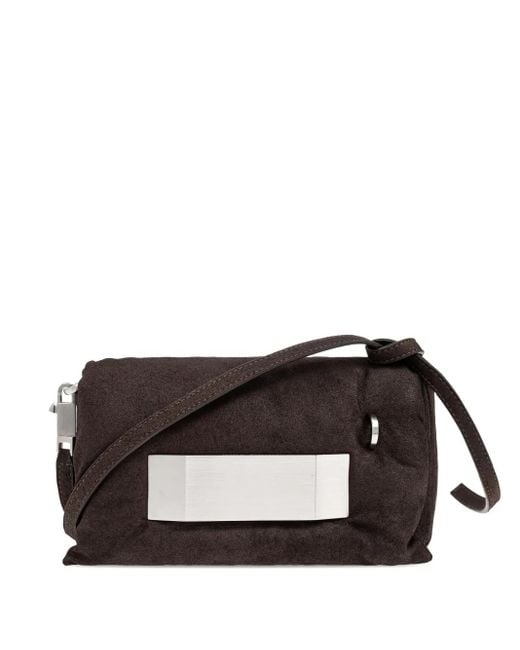 Borsa A Spalla Griffin Imbottita di Rick Owens in Black