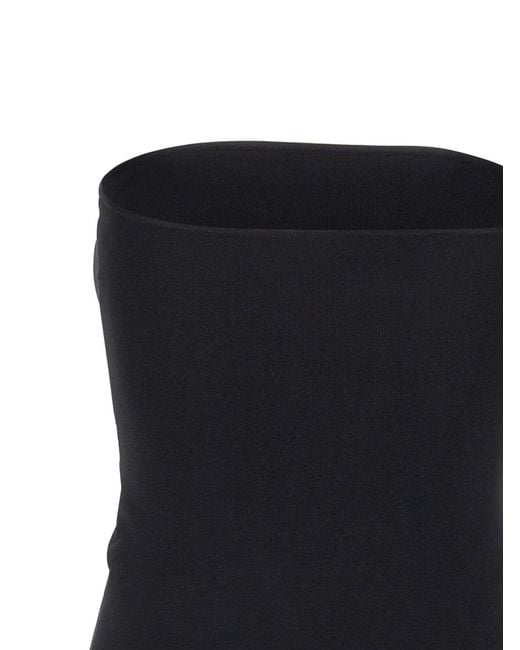 Entire studios Black Bandeau Sleeveless Top