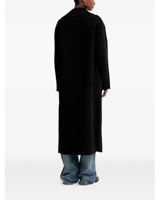 From Future Black Belted Coat