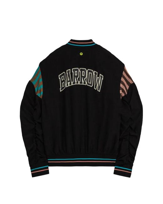 Barrow Black Logo Jacket for men