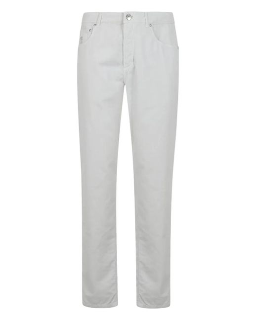 メンズ Brunello Cucinelli ファイブポケット パンツ Gray