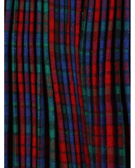 Chopova Lowena Black Dinasty Pleated Skirt