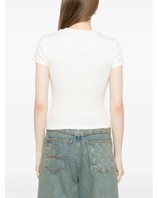 Reformation White Lindie Top