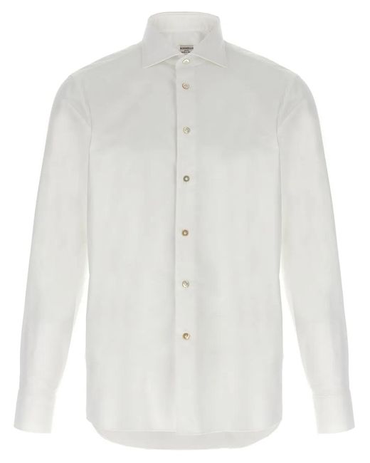 Borriello White Marechiaro Shirt for men