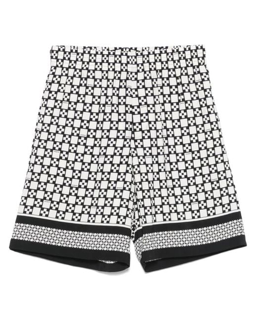 メンズ Sandro Square Cross バミューダショーツ Black